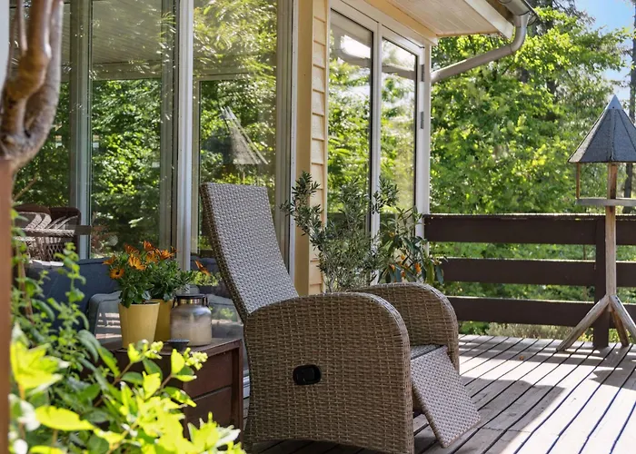 Renovated Gem With View And Sunny Terraces Hemmet